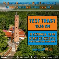 Test trasy 15. Górskiego Półmaratonu Pętli Tatrzańskiej (GPPT)