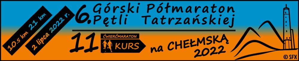 Górski Półmaraton Pętli Tatrzańskiej i Kurs na Chełmską